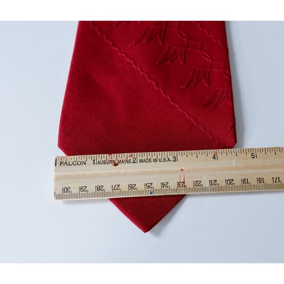 VTG Dunhill France Silk Embroidered Tie Business Casual Party Formalwear Retro - Picture 12 of 14